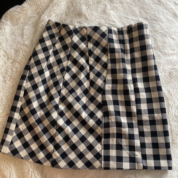 NWT Topshop Plaid Skirt - Picture 3 of 3